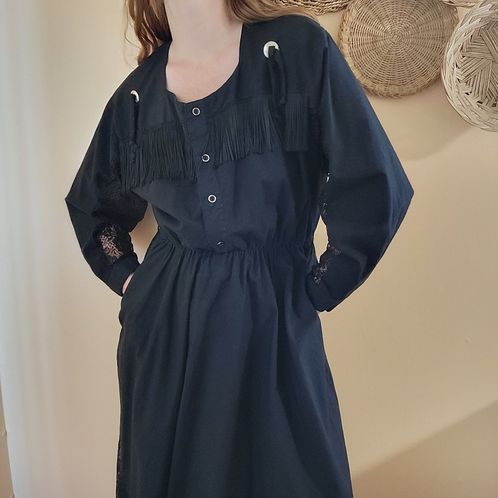 Vintage Saśsa Western Dress - Picture 1 of 12